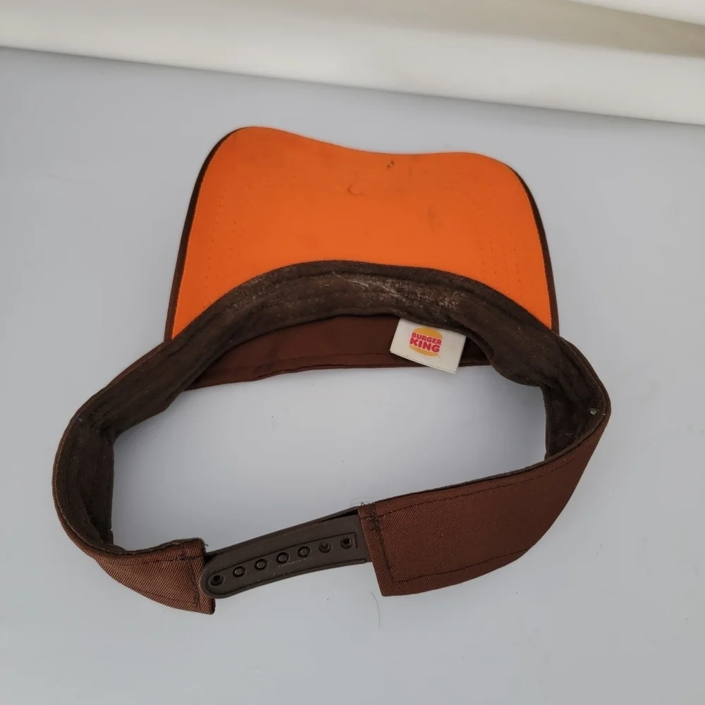 Burger King Crew Visor Snap Back Embroidered